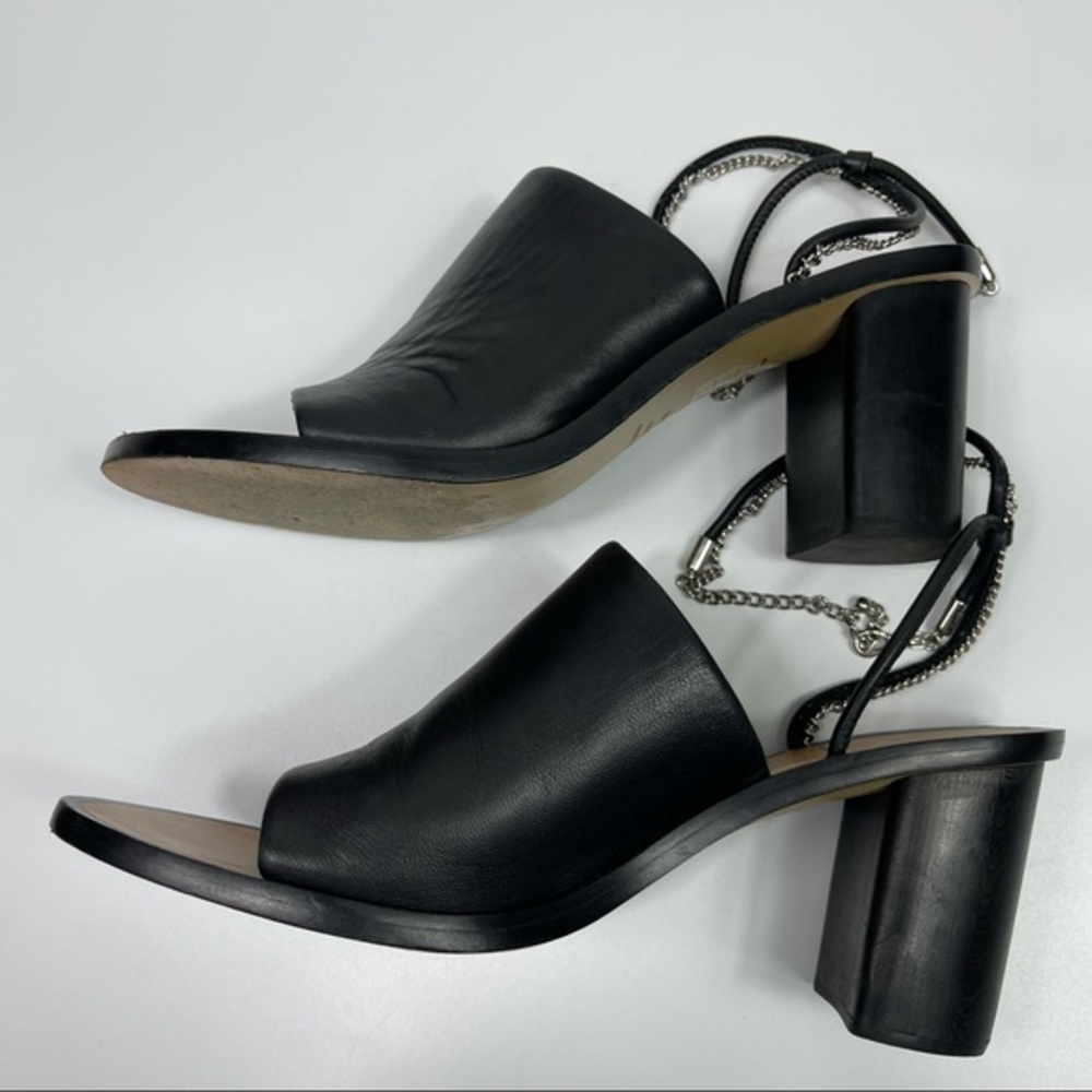 rag & bone Black Leather Heels - Picture 9 of 11